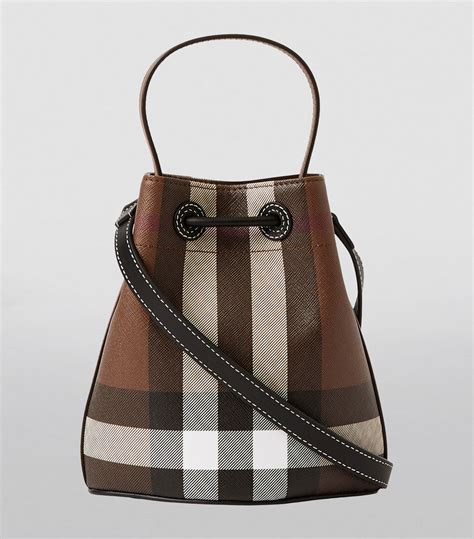 burberry brown mini tb bucket bag Replica 